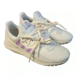 Adidas Originals Flex J Disney The Little Mermaid White Womens Sneakers Size 6